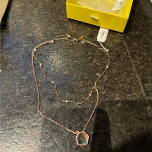 Brand new kendra scott layered necklace
